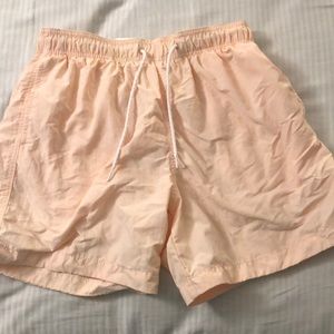 Men’s H&M peach orange swimming trunks